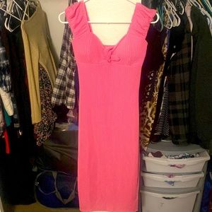 No boundaries pink dress only worn once